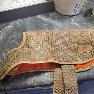 Size small Coach dog jacket